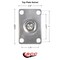 Service Caster Metro 461B5P Replacement Caster MET-SCC-20S514-PPUB-RED - alternate 3